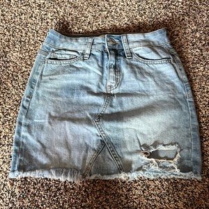 SO Jean Mini Skirt